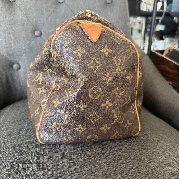 LOUIS VUITTON Vintage Monogram Speedy 30 - Picture 4 of 16